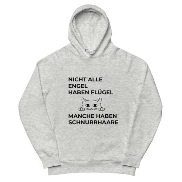 Unisex Kapuzenpullover “Nicht alle Engel haben Flügel (…) Pfoten”